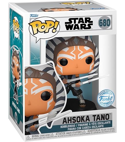 Amazon.com: Funko POP! Star Wars: Ahsoka Tano - (Power of The